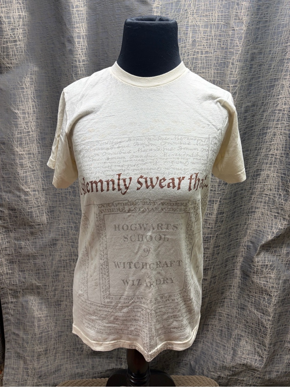 Universal Harry Potter Cream Graphic Tee